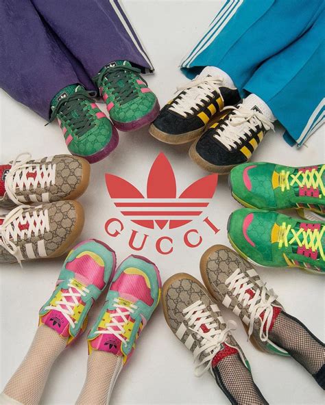 collaboration of gucci and adidas|gucci adidas hard sided.